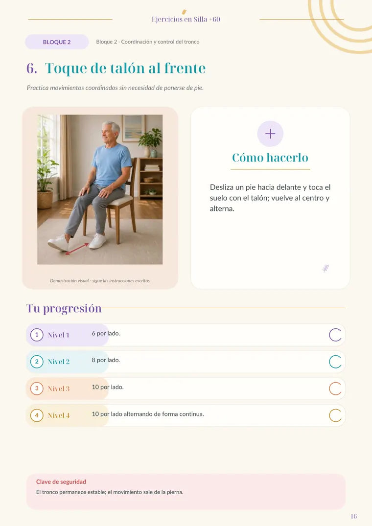 Ejercicios de coordinación y control