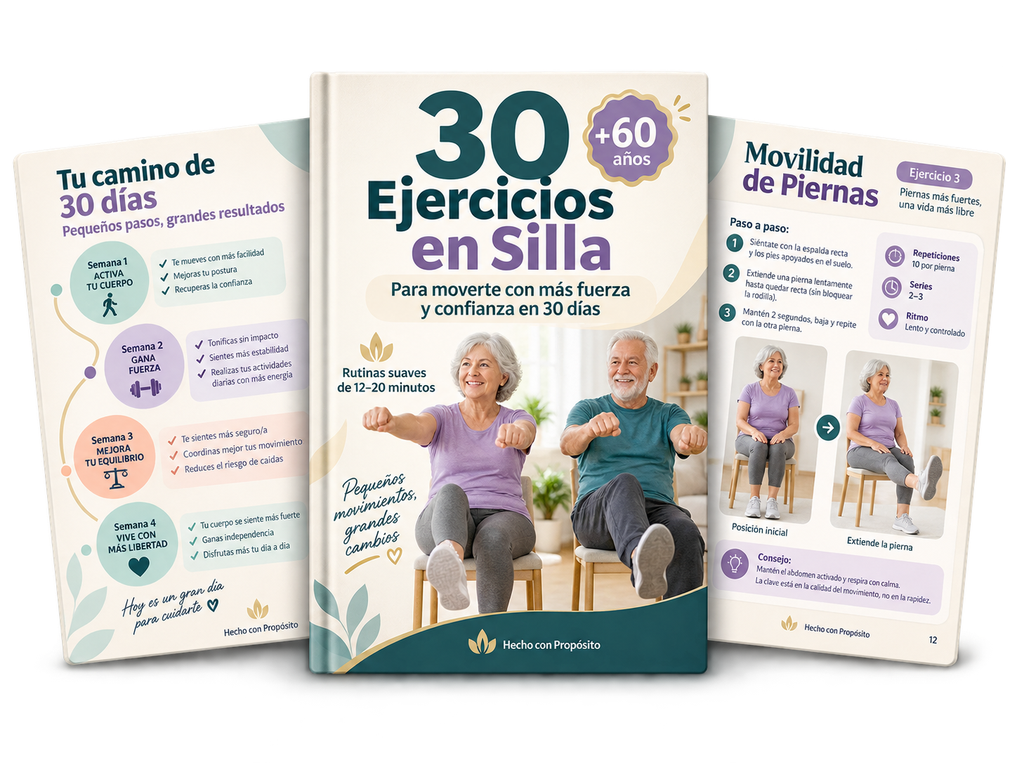 30 Ejercicios en Silla +60